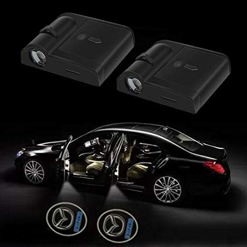 2Pcs For A-cura Wireless Car Door Logo Light LED HD Welcome Courtesy Ghost Shadow Projector Lamp Fit for A-cura Cars 